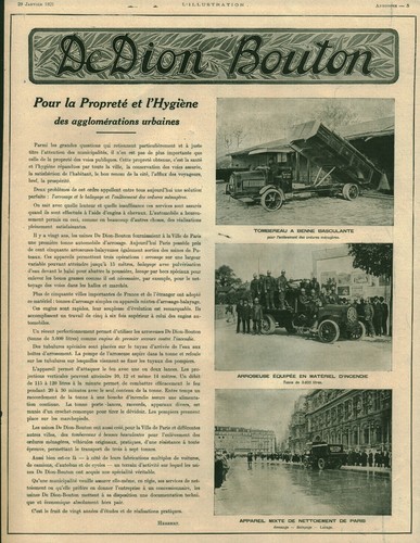 Publicité ancienne automobile