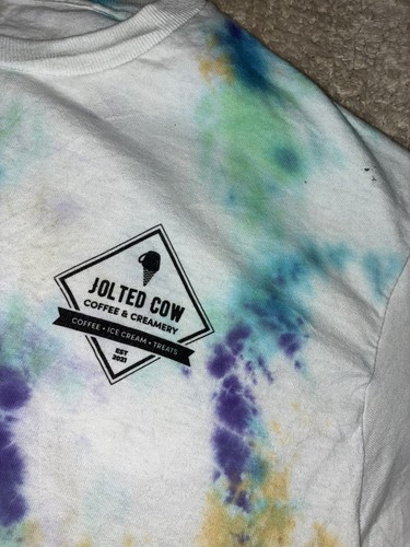 Shirt vintage tie dye jolted - t-shirt, tie-dye