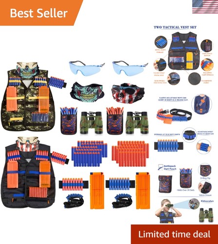 Complete nerf tactical vest - tactical,