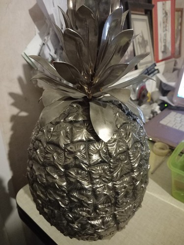 Seau glace ananas metal - glace,