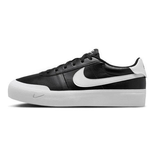 Nike court shot sneakers black - nike,