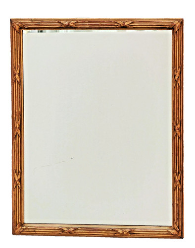 Miroir feuille d or - la, d'or