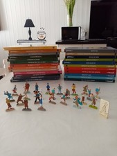 ARCHIVES TINTIN 24 BD SERIE COMPLETE EDITIONS MOULINSART AVEC 25 FIGURINES