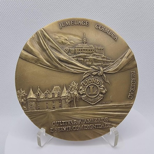 Médaille bronze lions - /,