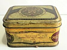 Vintage Rare Messrs Nowrosjee Wadia & Sons Bouclier Imprimé Bague Voyageurs