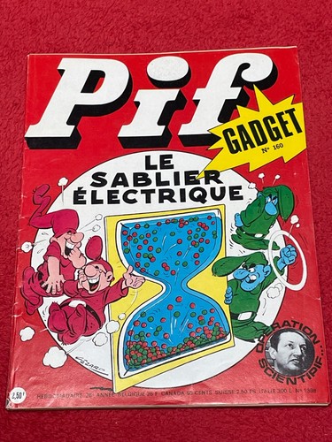 Pif gadget 160 bd - 160,