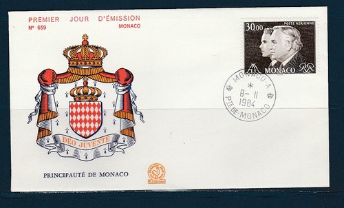 Monaco enveloppe 1er - monaco,