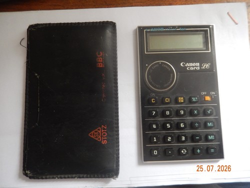 Calculatrice portative vintage - calculatrice,