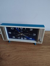 Rare Réveil Alarm Vintage Rhythm Musical Japan  Clock Années 70's