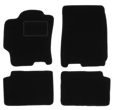 Tapis de sol en velours noir pour Mazda 323 BJ année 1998-2003 set 4 pièces