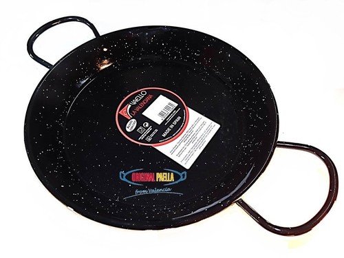 Poele paella acier - paella, emaillé