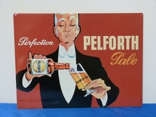 Plaque publicitaire en tôle