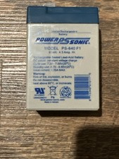 Power-Sonic PS-640F1 6V 4.5A