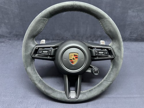 Pagaies volant cuir - de,