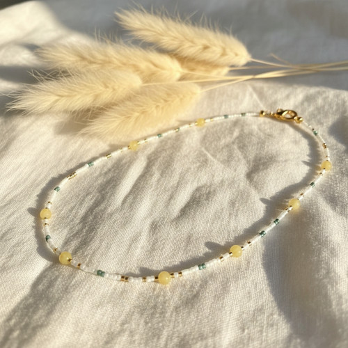 Collier soleil nomade perles - nomade,