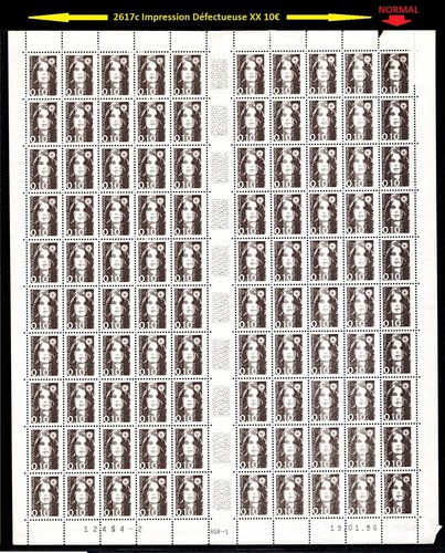Variété 90 marianne - 90,