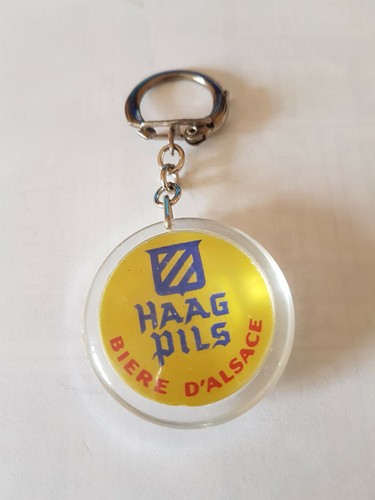 Porte clef bière haag pils - porte,