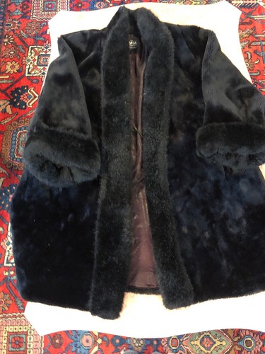 Olympia fashions faux fur coat - faux,