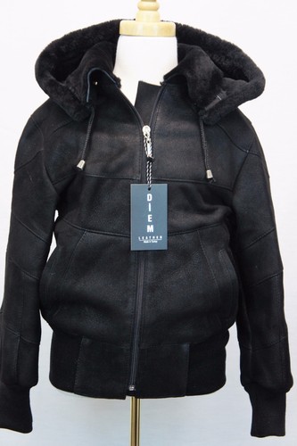 Veste manteau cuir de - manteau, en