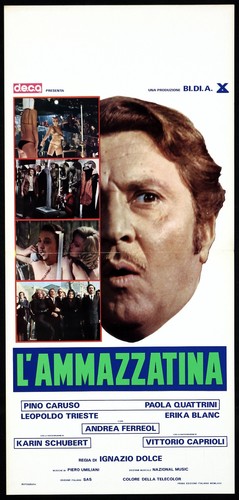 Ammazzatina poster cinema - l'ammazzatina,
