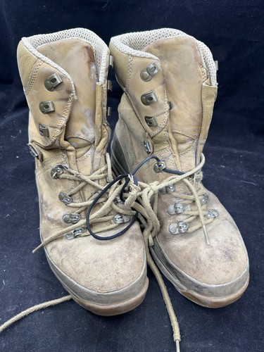 Bottes combat cuir - en,