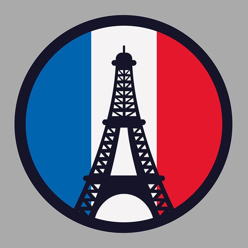 Sticker drapeau france - sticker,