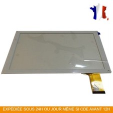 Vitre tactile pour Storex eZee Tab 10Q13-M 10.1" YTG-C10045-F1 FM103301KA blanc