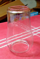 RARE verre pour lampe tempete DIETZ FITALL new york u.s.a