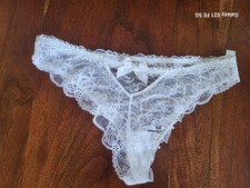 LISE CHARMEL Tanga T3 soir de  Venise blanc Neuf avc étiq val100e