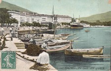 CPA CORSE DU SUD 2A AJACCIO UN COIN DES QUAIS