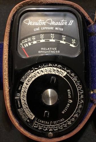 Vintage light meter weston - light,