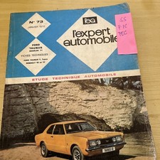 Revue Technique FORD TAUNUS CORTINA MODELE 71 L XL GT GXL 1263 Cm3 1.2