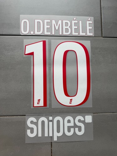 Flocage dembele psg - dembele, #10