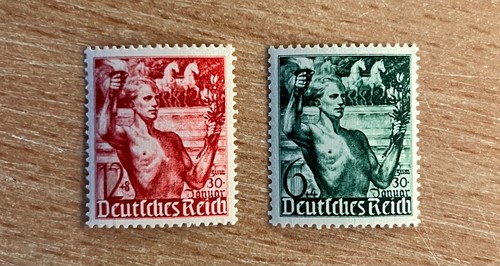 Timbres deutsches reich 1938 - timbres,