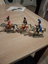 Lot De 3 Cavaliers Starlux