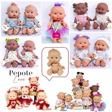 NINES D'ONIL Pepote PEPOTES 28Cm Poupée Parfumée Collection Vinyle Mini Reborn