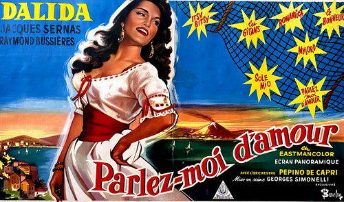 Affiche poster dalida - ,