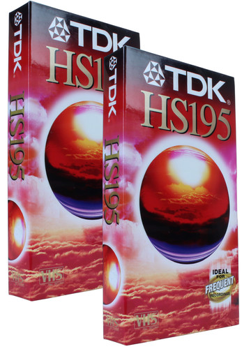 Tdk lot cassette vhs - tdk, premium