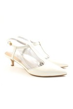 ZANON & ZAGO Escarpin Salomé Dames Escarpins T EU 37 blanc élégant