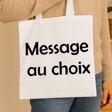 Tote bag personnalisable avec