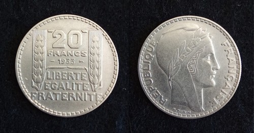 Tres belle francs - 20,