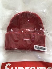 Supreme wide rib beanie red - wide,