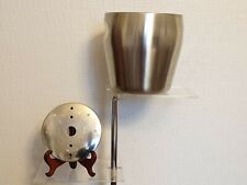 Sceau à Champagne ALESSI Design Massoni & Mazzeri  Vintage Inox 18/10  Italie