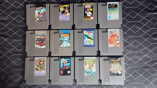 Lot jeux nintendo nes - lot,