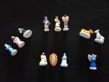 Fèves -  Série complète - Santons Crèche : 12 pièces