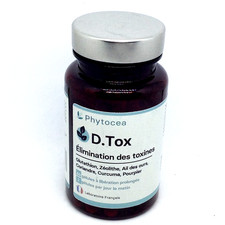 PHYTOCEA D.TOX 60 GELULES - 03/2026 - Elimination des toxines alimentaires