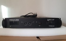 Ecler HSA2-400ES stereo Power Amplifier 100V 2x400W Euroblock 1300€ 50% discount