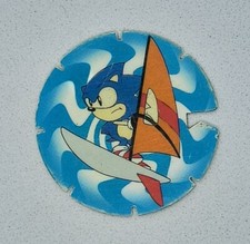 Pog Volant Sonic 5 BN TROC'S Pogs Kini Kinis Slammers Caps Flip Tazos Sega Rare