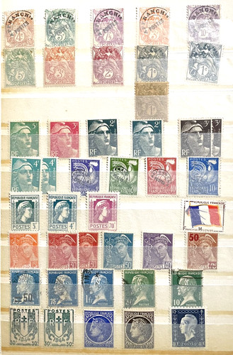 Lot timbres france - timbres,