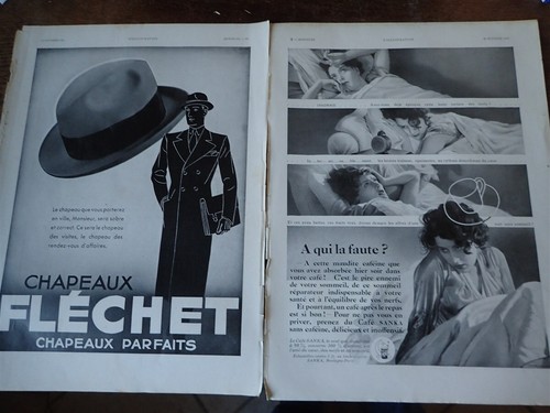 Chapeau flechet café sanka - chapeau,